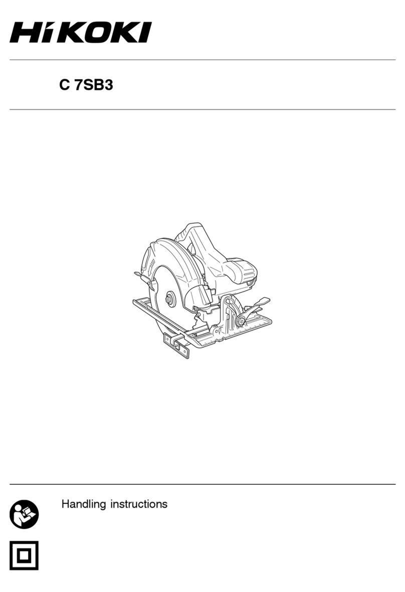 HIKOKI C 7SB3 User manual