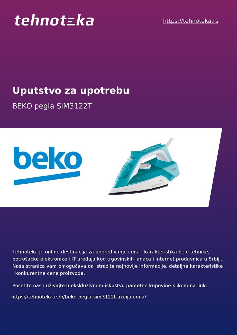 Beko SIM 3126 R User manual