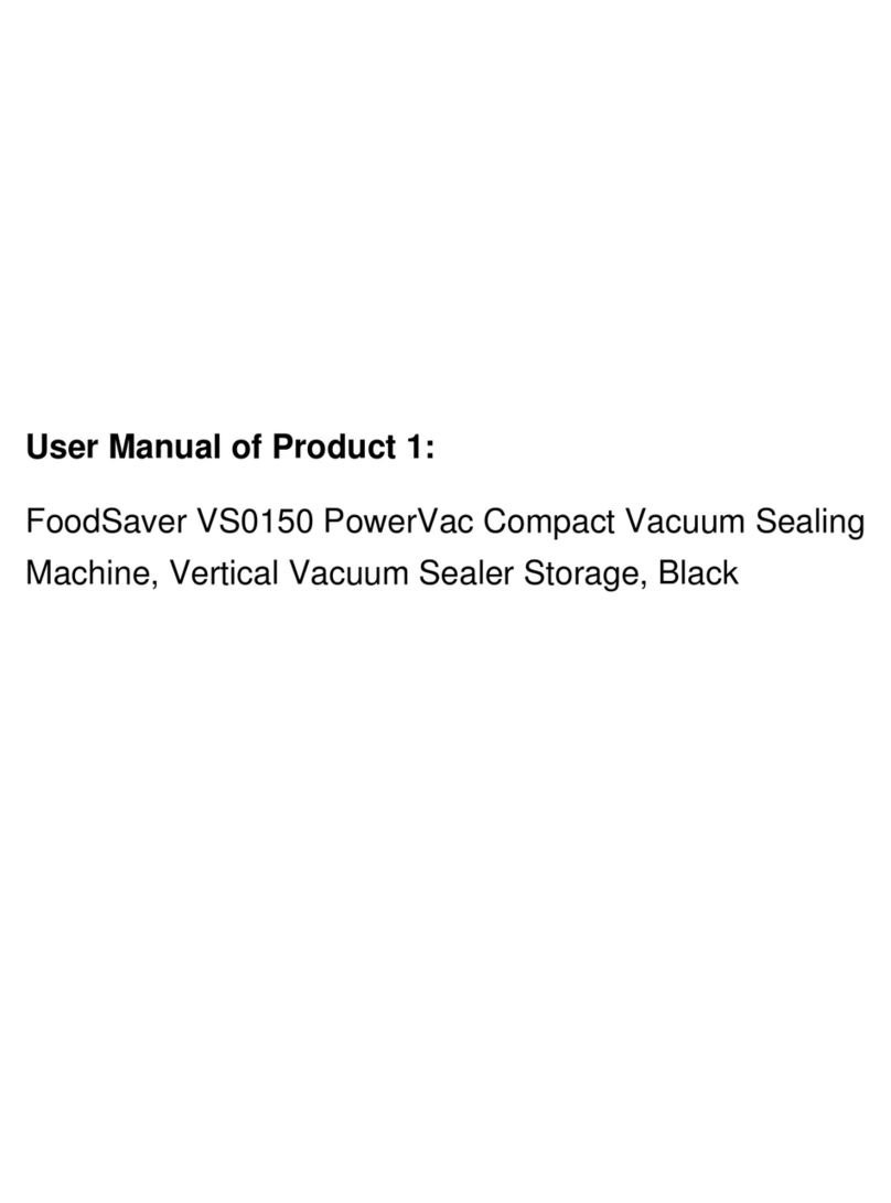 FoodSaver VS0150 User manual