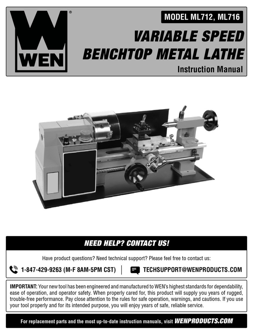 Wen ML712 instruction manual