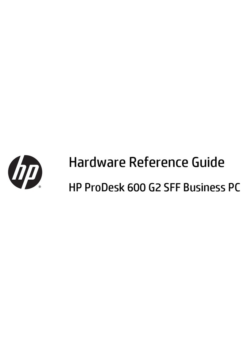 HP ProDesk 600 G2 Desktop Mini Hardware reference guide