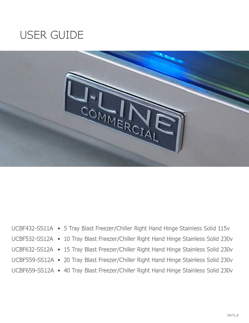 U-Line UCBF659-SS12A User manual