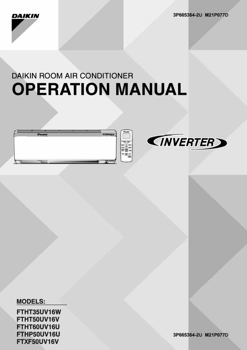 Daikin FTXF50UV16V User manual