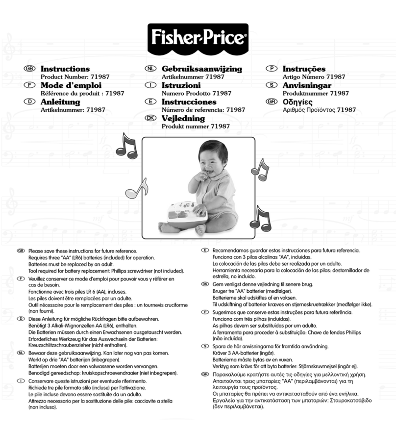 Fisher-Price 71987 instructions Fisher-Price 71987 instructions