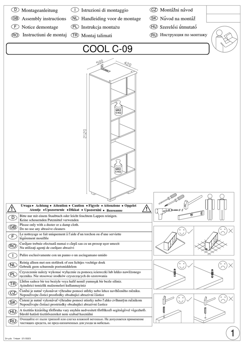 Woltra COOL C-09 Assembly instructions