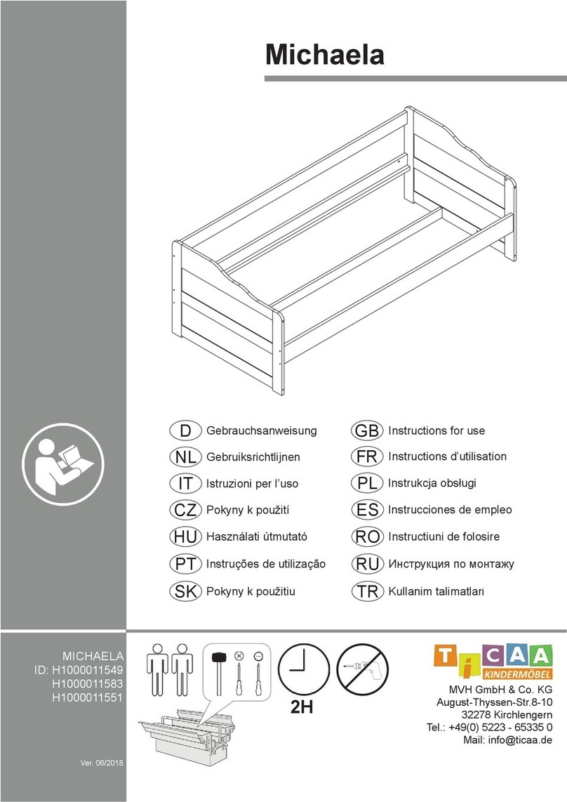 Ticaa MICHAELA H1000011549 Instructions for use
