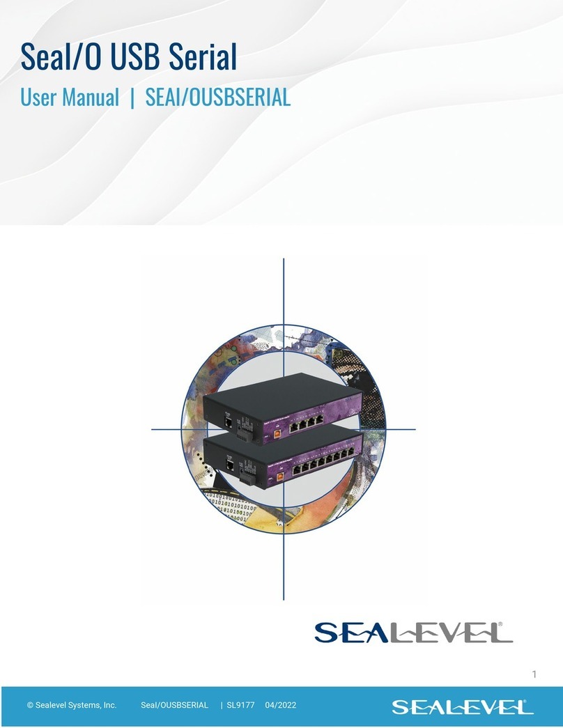 SeaLevel SEAI/OUSBSERIAL User manual