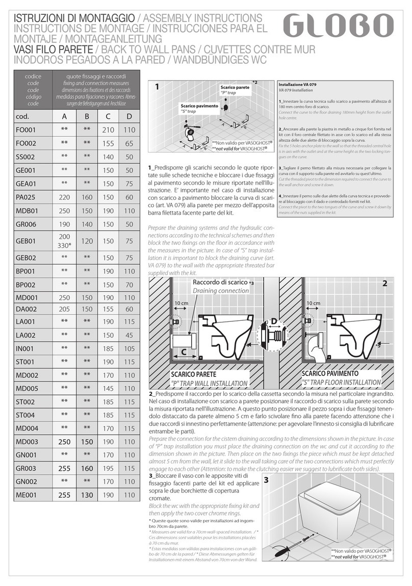 Globo GR003 Assembly instructions