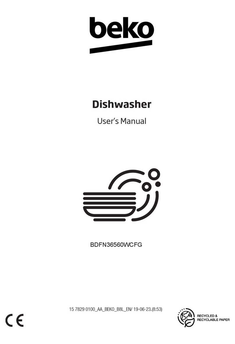 Beko BDFN36560WCFG User manual Beko BDFN36560WCFG User manual