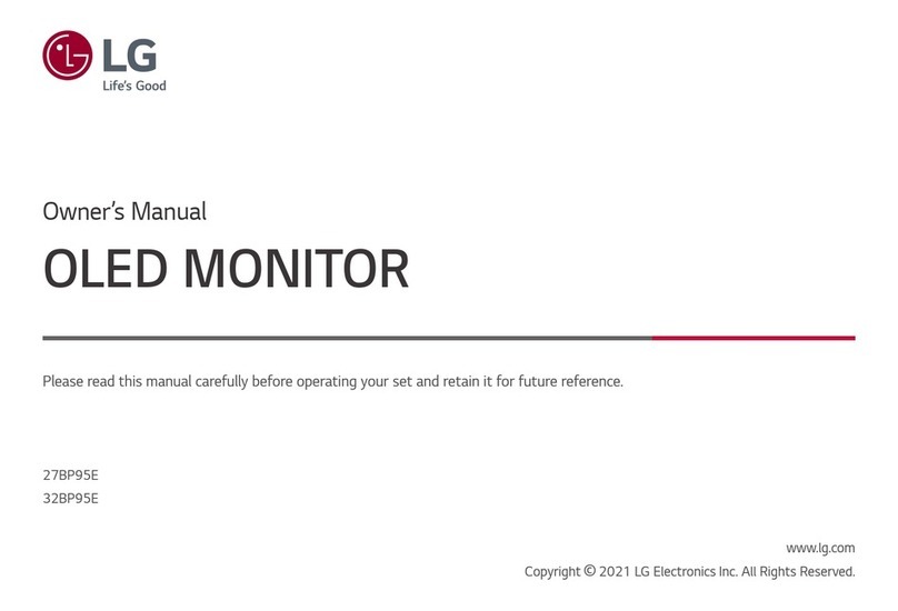 LG 32BP95E User manual
