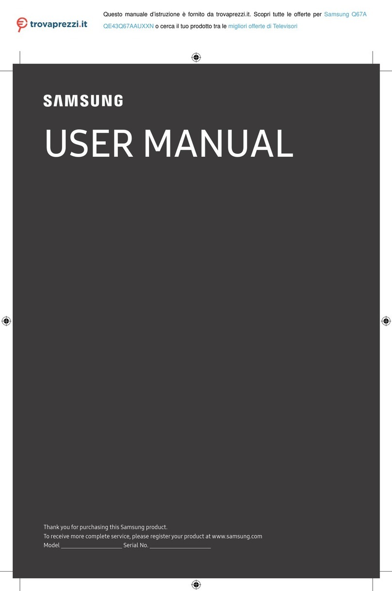 Samsung QE43Q67AAUXXN User manual Samsung QE43Q67AAUXXN User manual