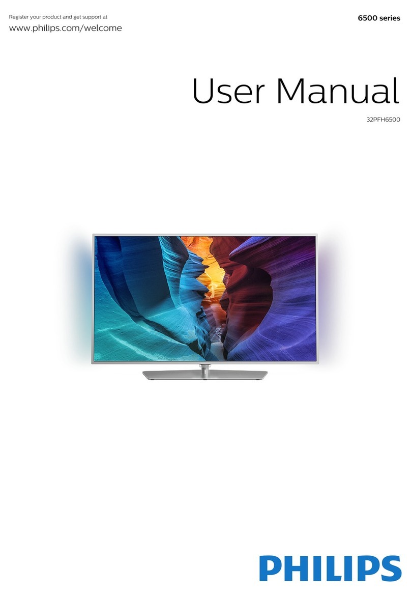 Philips 32PFH6500 user manual