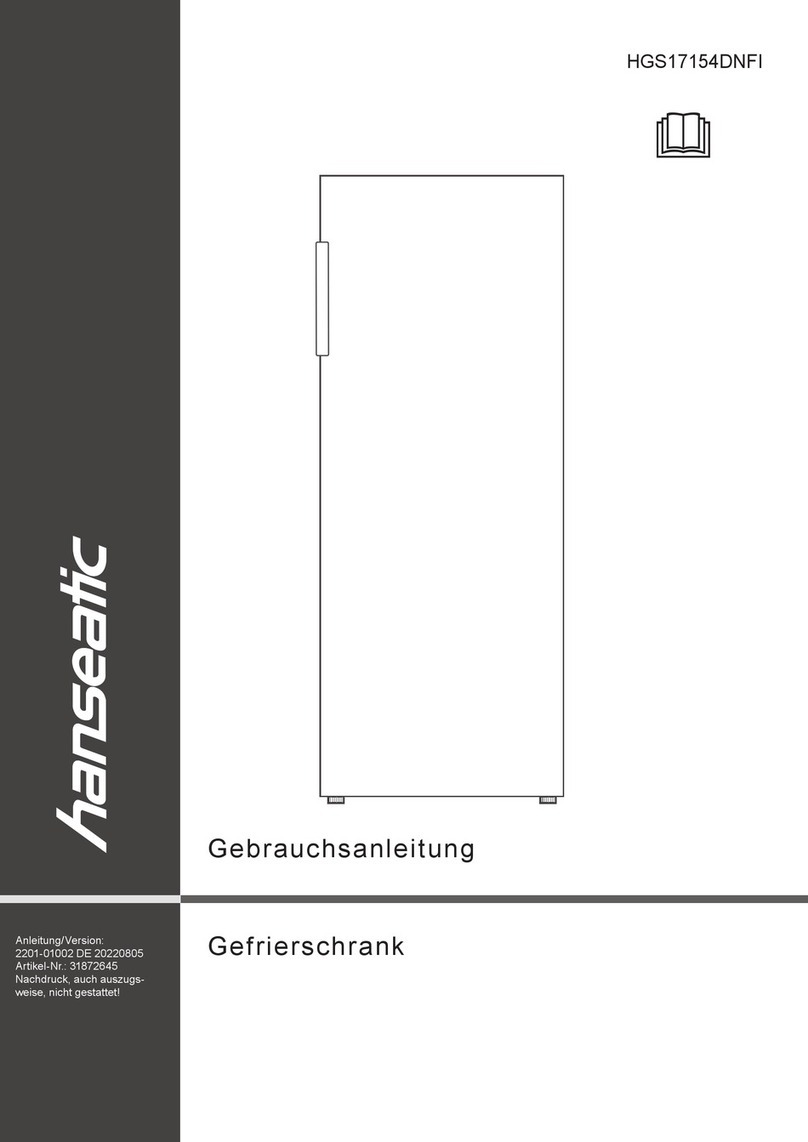 Hanseatic HGS17154DNFI User manual