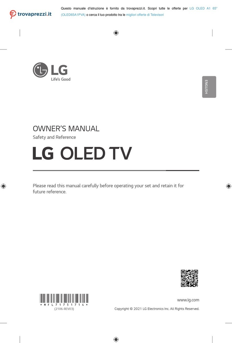 LG OLED A1 User manual