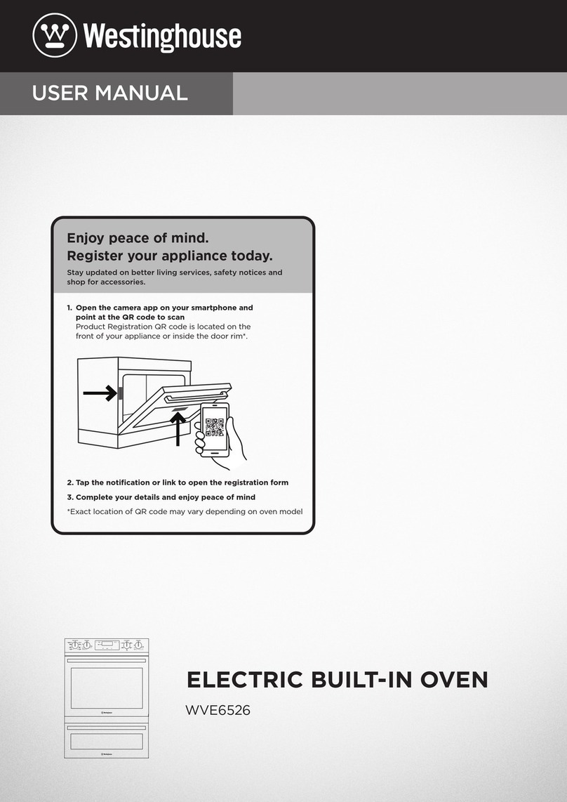 Westinghouse WVE6526 user manual