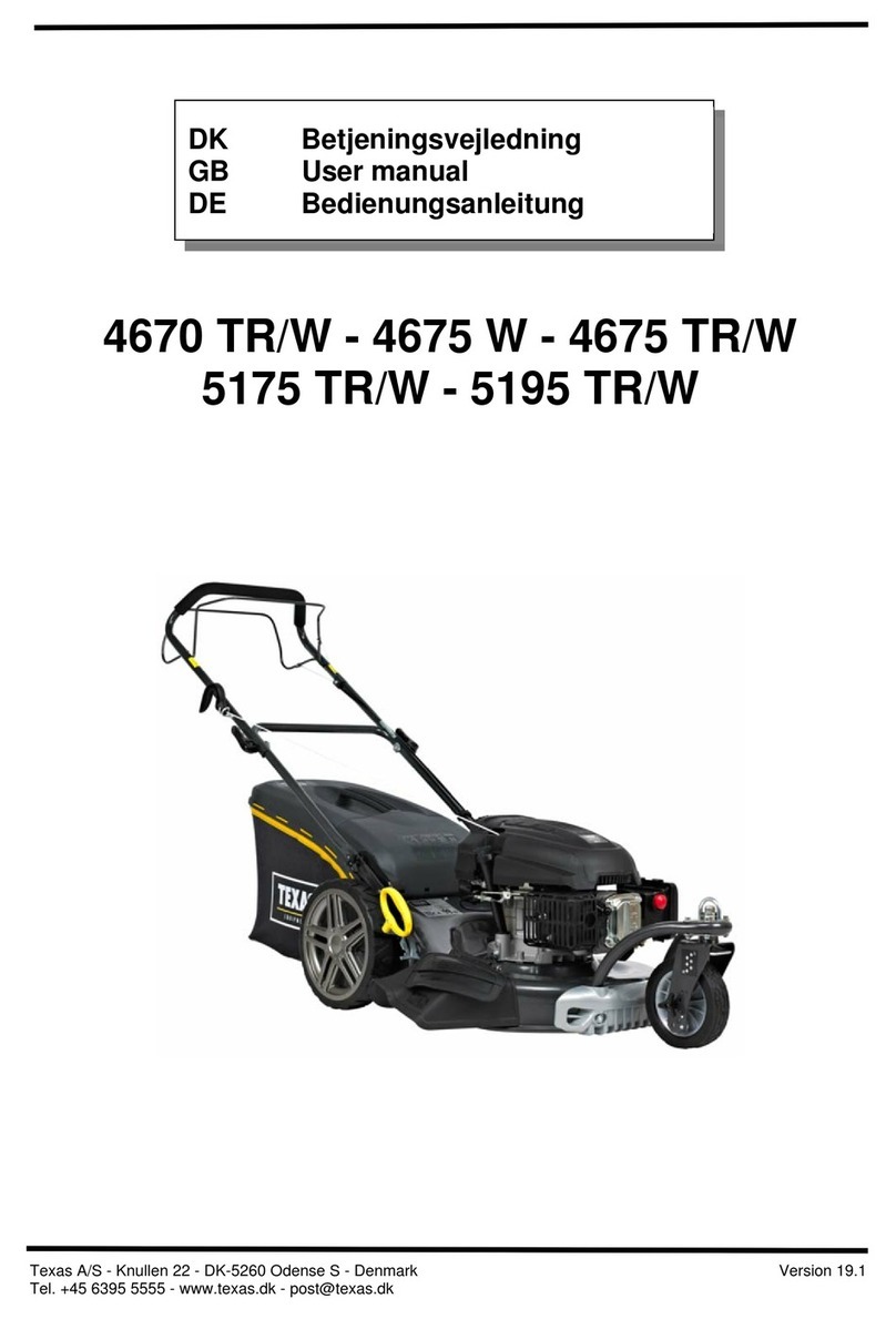 Texas A/S 4670 TR/W User manual