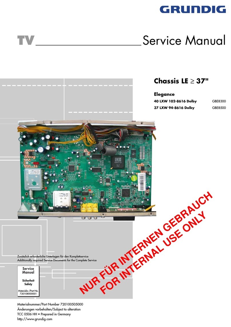 Grundig GBE8300 User manual