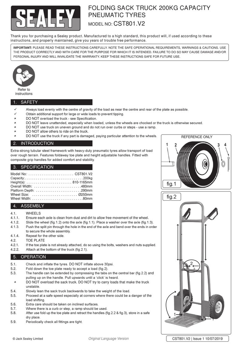 Sealey CST801.V2 User manual