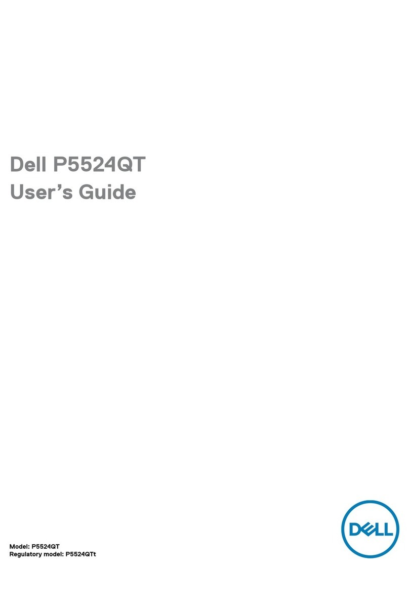 Dell P5524QT User manual