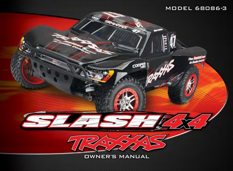 Traxxas SLASH 4x4 68086-3 owner's manual