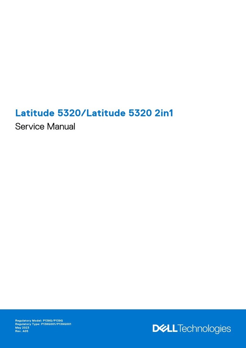 Dell P139G Service manual