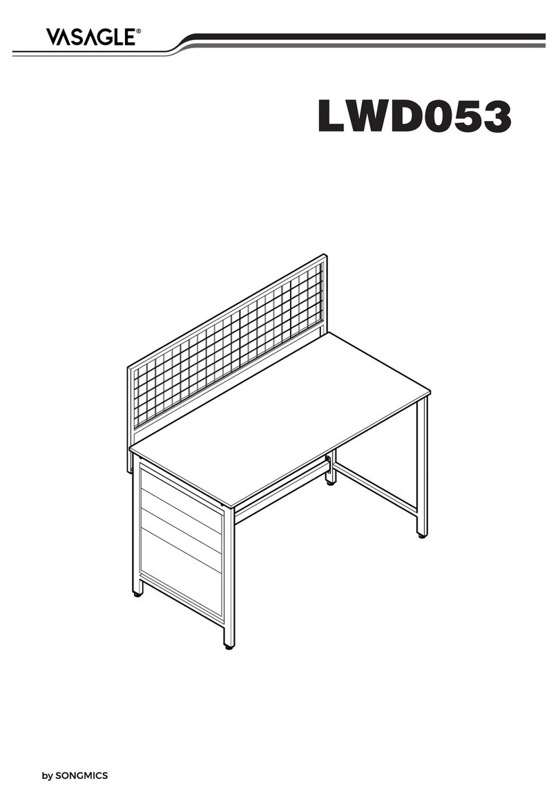 Songmics VASAGLE LWD053 User manual