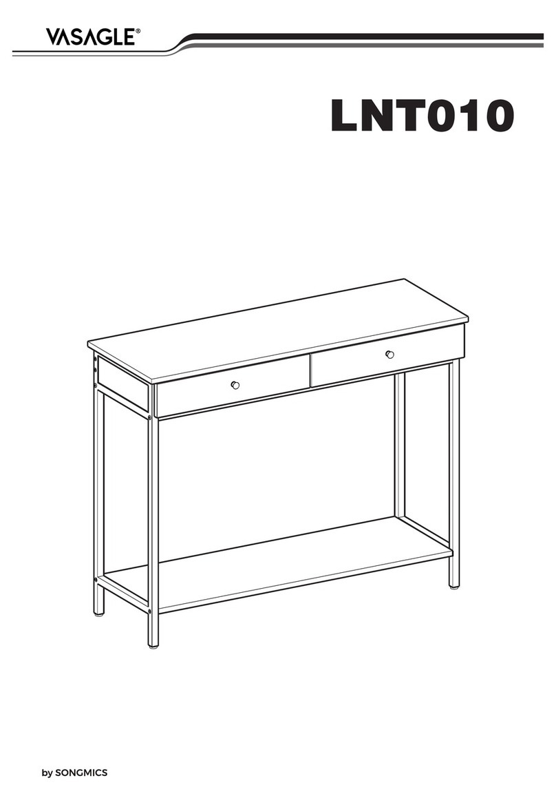 Songmics VASAGLE LNT010 quick start guide