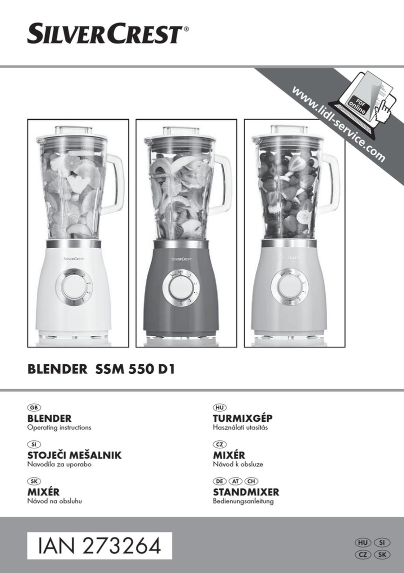Silvercrest SSM 550 D1 User manual