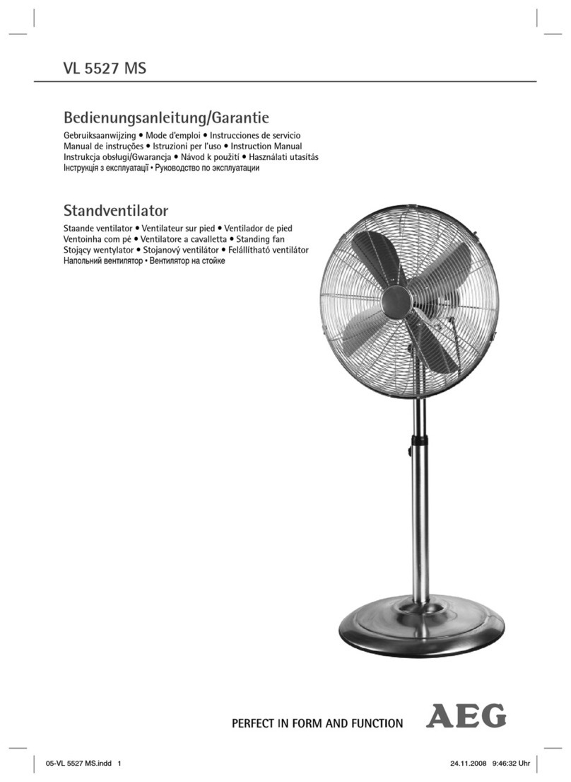 AEG VL 5527 MS User manual