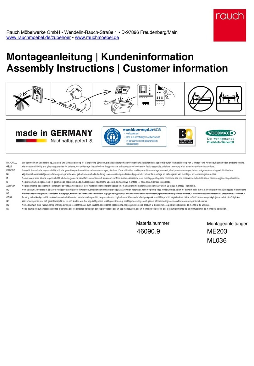 Rauch ML036 Assembly instructions