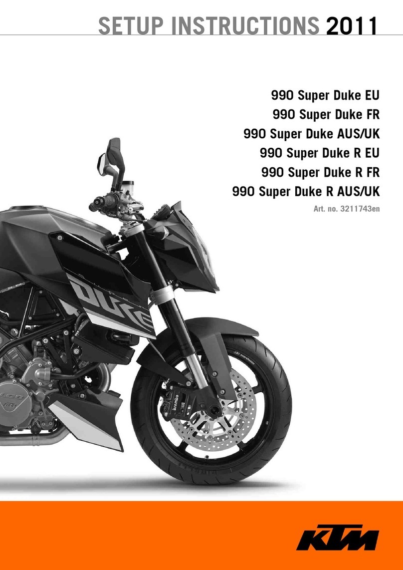 KTM 990 Super Duke EU 2011 Manual