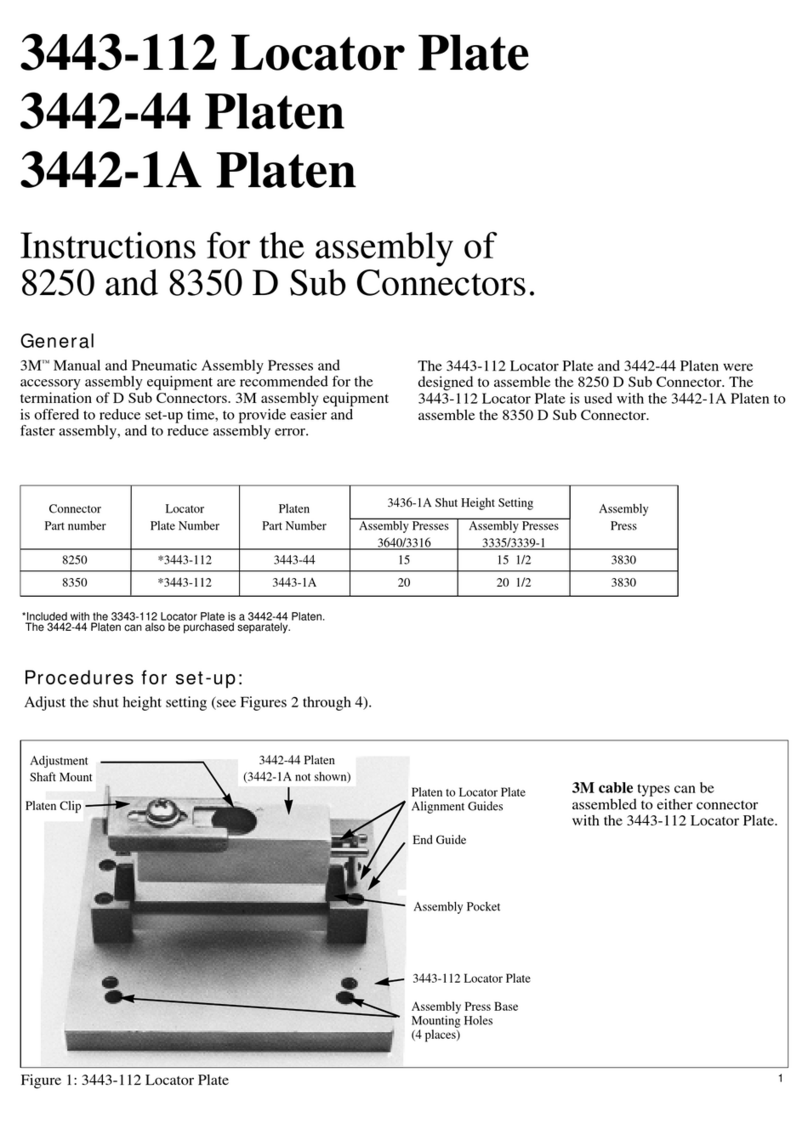3M 8350 D Assembly instructions