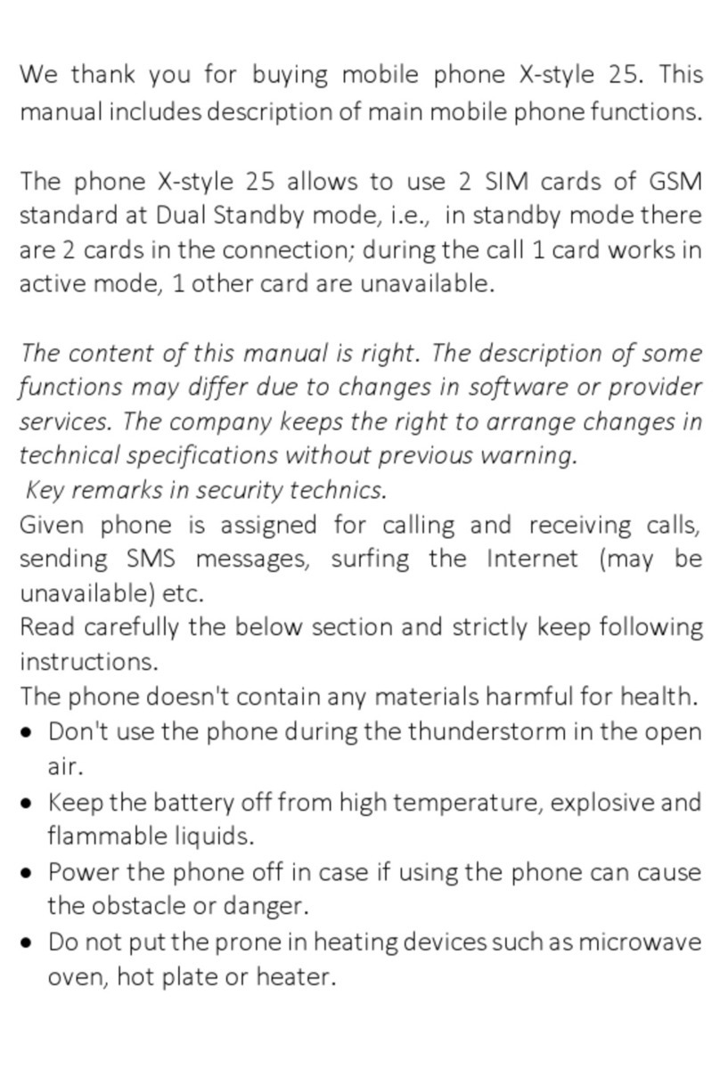 Sigma 2-5 User manual