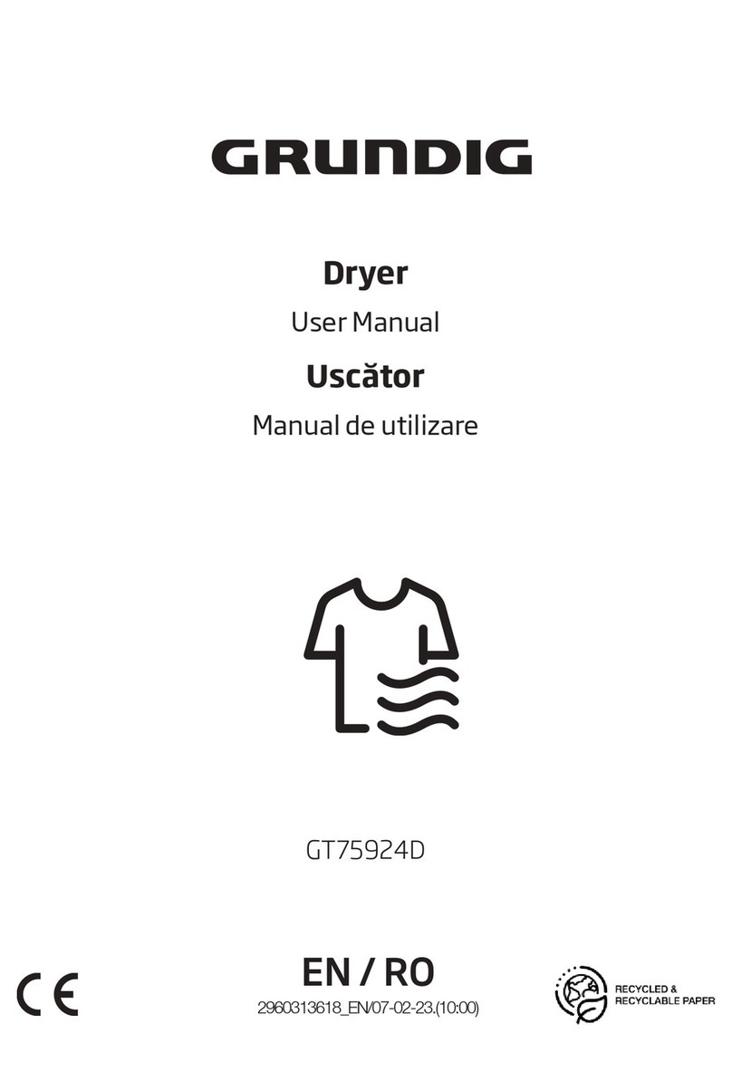 Grundig GT75924D User manual