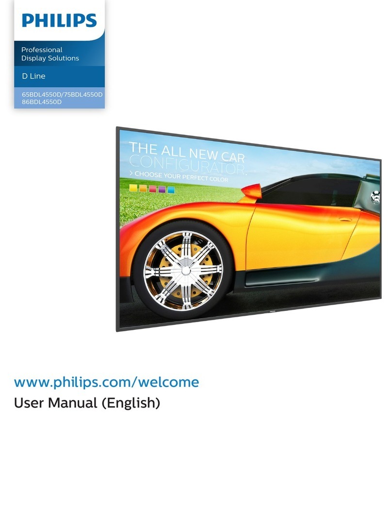 Philips 75BDL4550D user manual