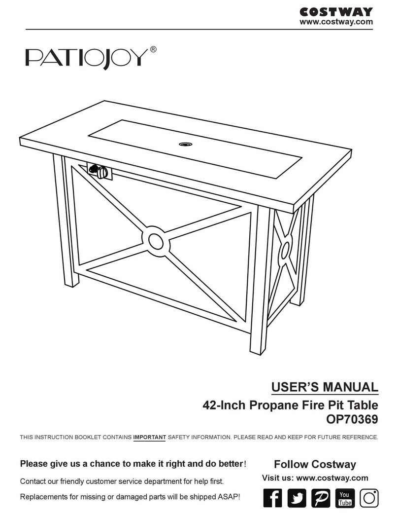 Costway Patiojoy OP70369 user manual