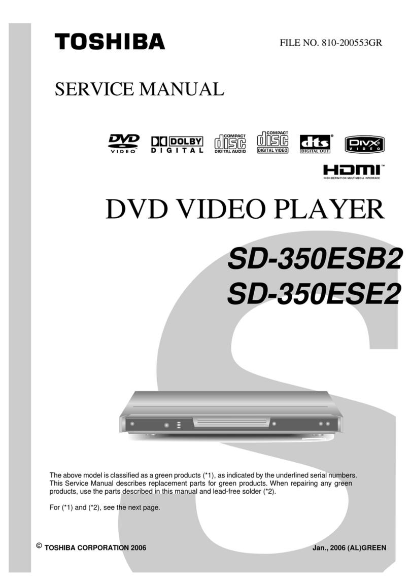 Toshiba SD-350ESB2 User manual