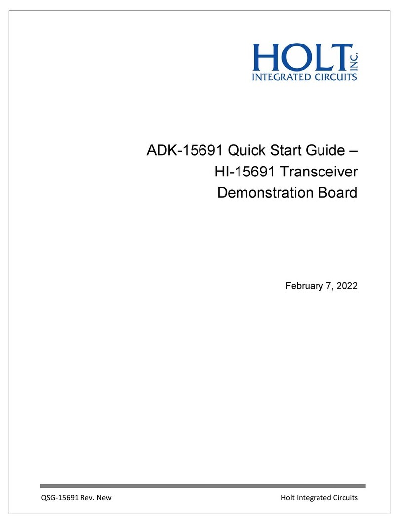 HOLT HI-15691 quick start guide
