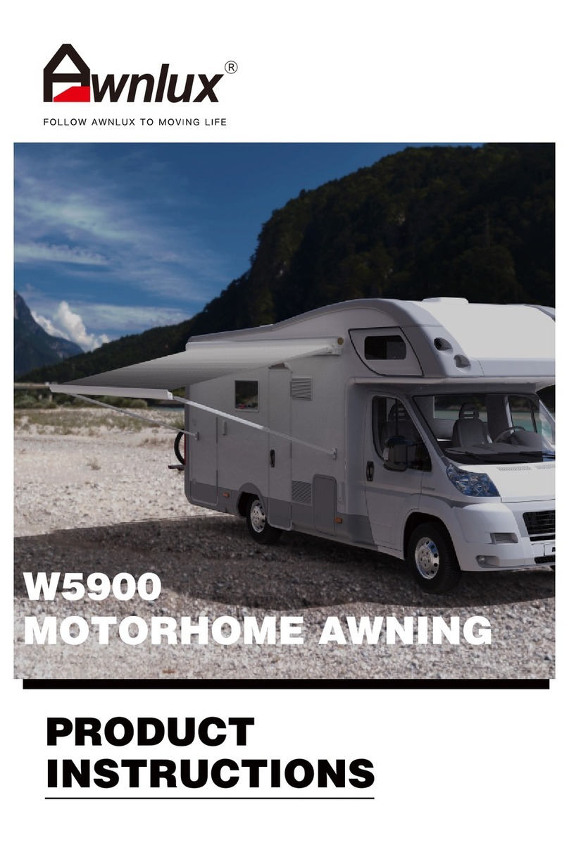 AWNLUX W5900 Product instructions