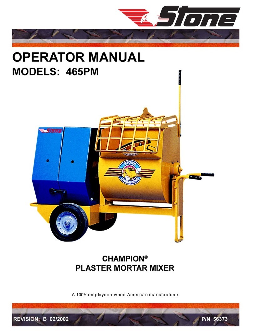 Stone CHAMPION 465PM User manual