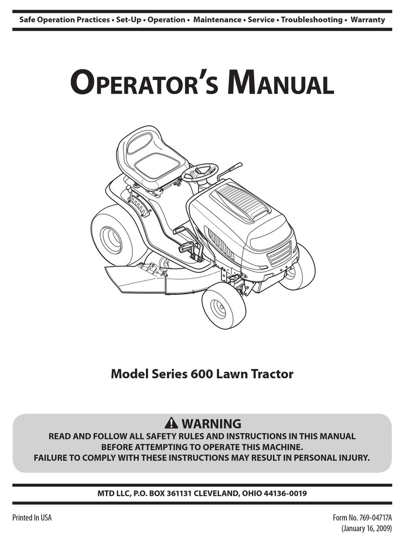 MTD 13AL605H057 User manual