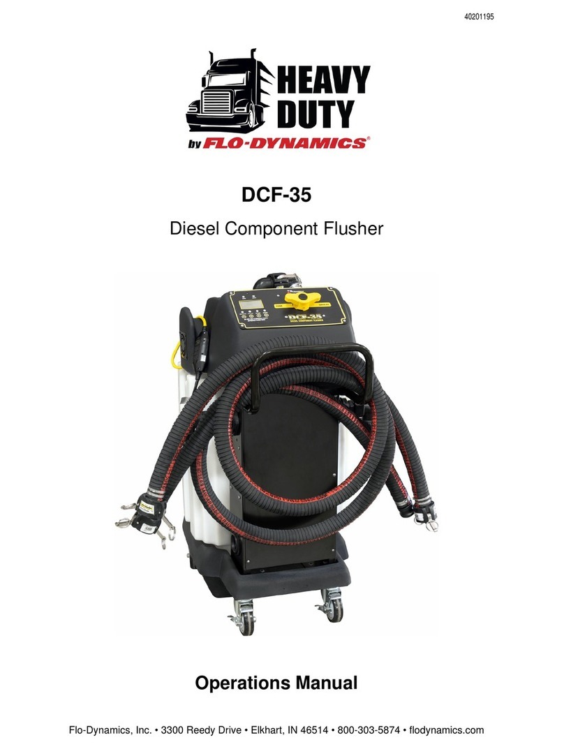 FLO-DYNAMICS HEAVY DUTY DCF-35 User manual