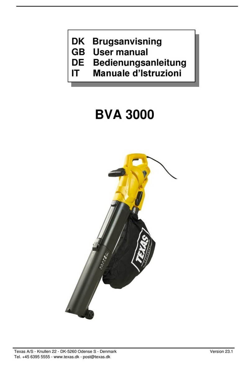 Texas A/S BVA 3000 user manual