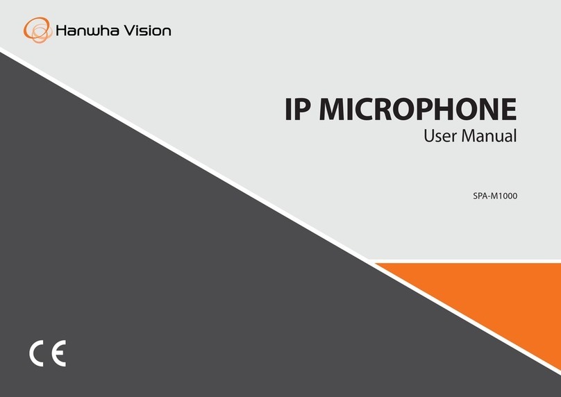 Hanwha Vision SPA-M1000 user manual