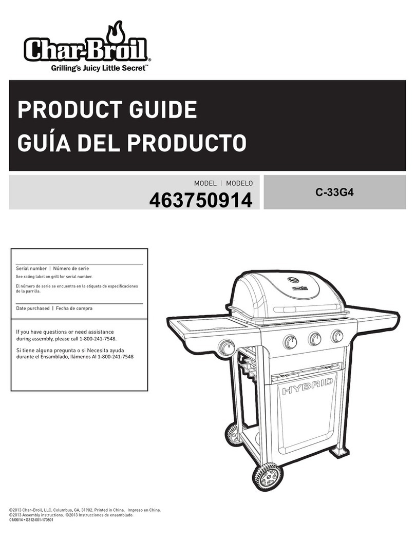 Char-Broil C-33G4 User manual