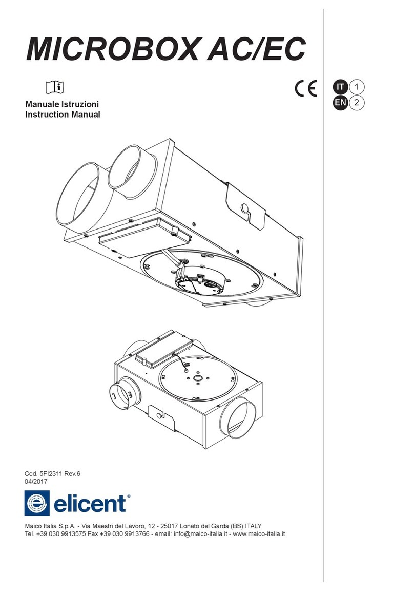 Elicent MICROBOX AC User manual