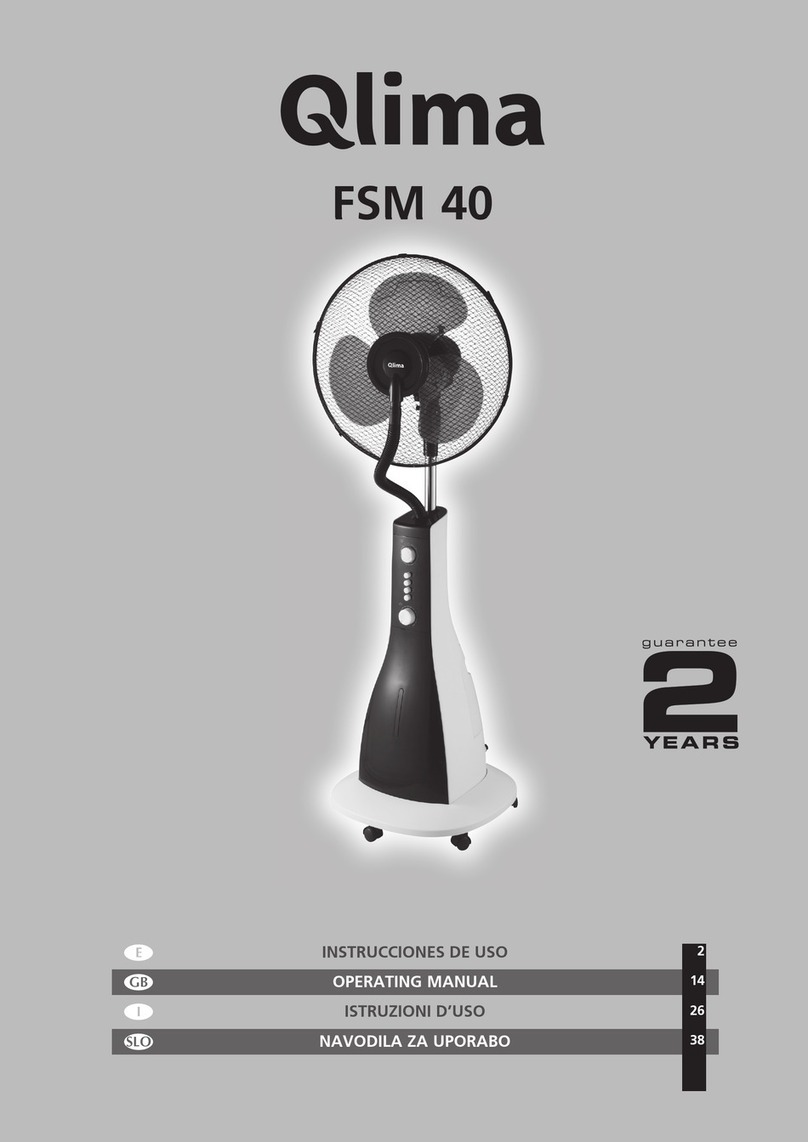 Qlima FSM 40 User manual