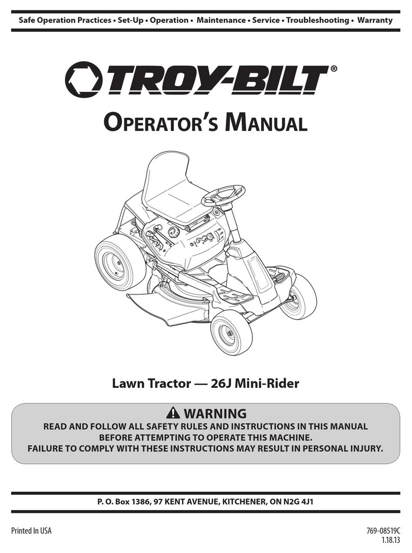 Troy-Bilt 13BC26JD563 User manual
