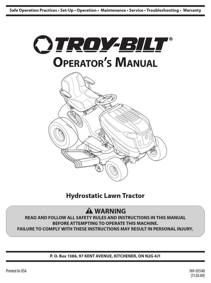 Troy-Bilt 13AP91KT563 Operator's manual