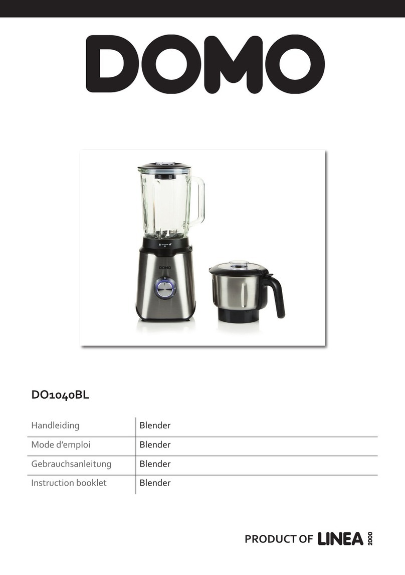Linea 2000 DOMO DO1040BL User manual